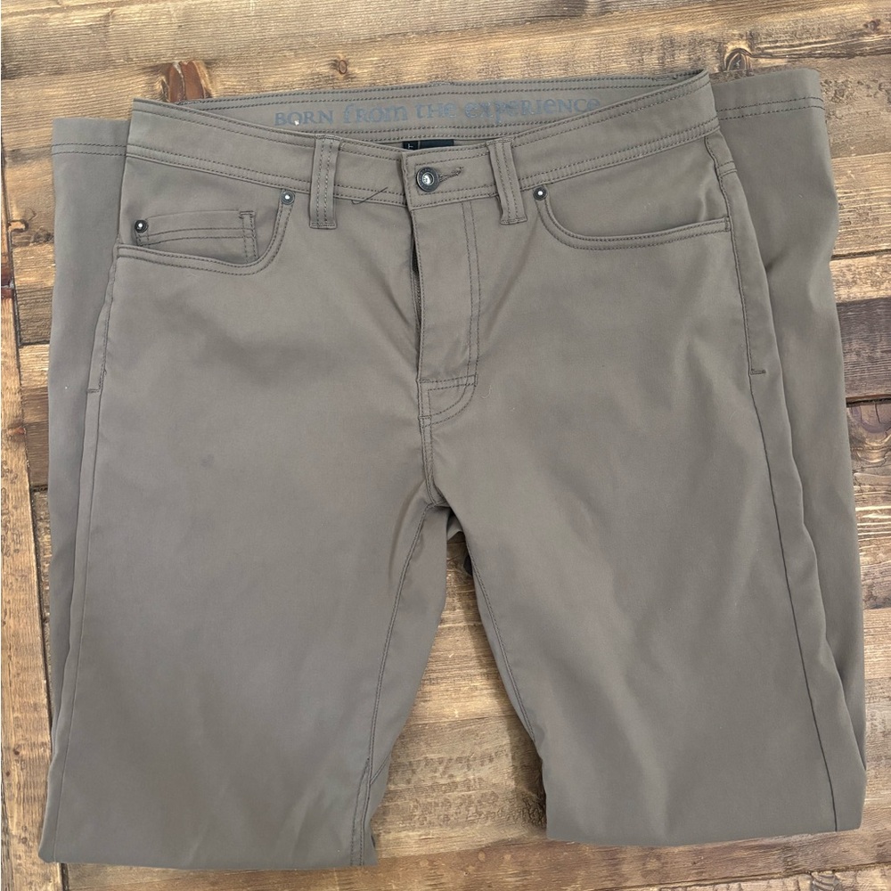 Men’s Prana Brion pants Good condition size 32x32 brown